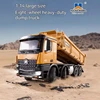 Huina 536 New Product Twelve Channel 1:14 Alloy Remote Control Full Scale 8-Wheel Heavy duty Engineering dump truck with lights 4