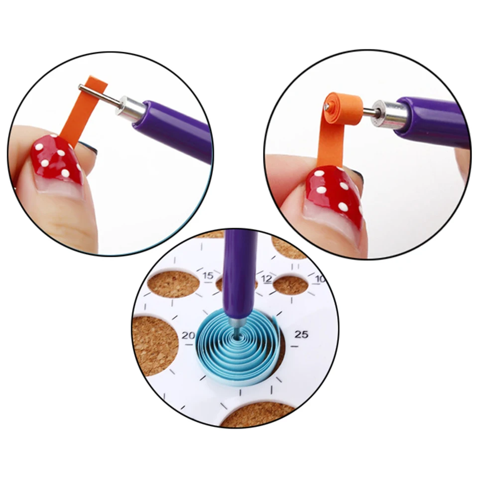 WEBEEDY Quilling Kit 20 Sets Bloem Kaart Met Strips, Gereedschap, DIY Handgemaakte Arts Ambachten Voor Kerst en Verjaardagscadeaus
