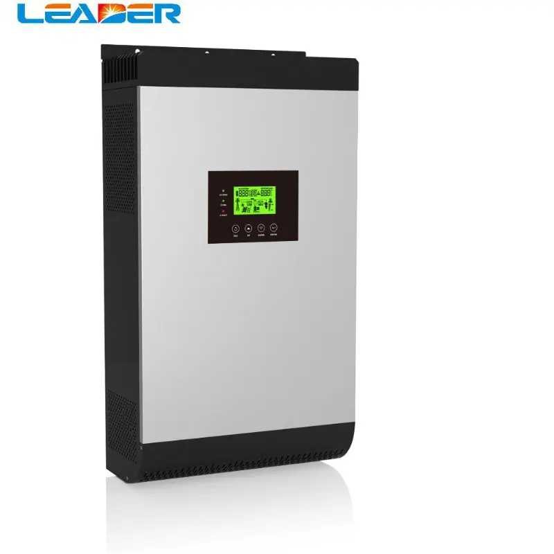 

LEADER Off Gird Inverter 3200W 4KVA 48V220V LED Display 60A MPPT Inverter Pure Sine Wave Inverter 48VDC TO 220 AC Charger