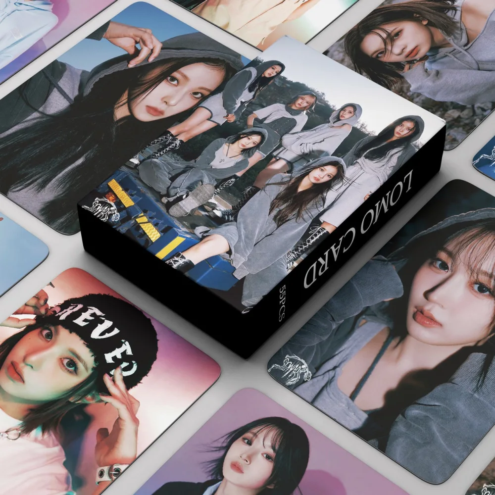 NMIXX 미니 스페셜 So Ar (차단기) Puka 컬렉션 주변 로모 카드, 55..