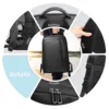 Heroic Knight Waterproof Business Backpack Men Big Capacity 15.6" Laptop Backpack Classic Simple Outdoor Sports Motor&Biker Pack 6