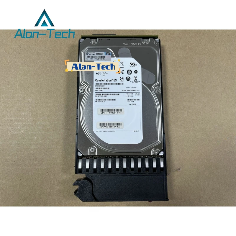 Для H-P/H-ewlett-Packard AW555A 2T SAS 7,2 K 3,5 605475-001 90% Новинка