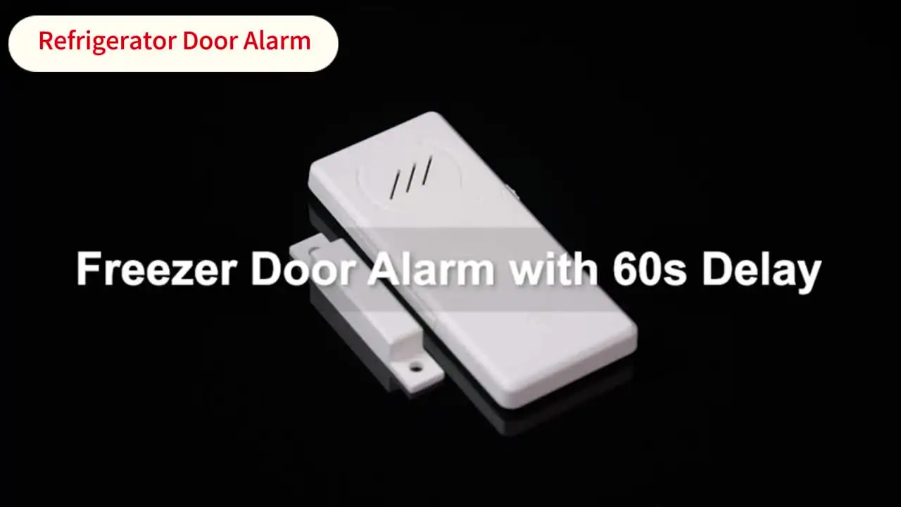 2 Allarmi Per Porta Congelatore - Senza Fili, Ritardo Regolabile, 108dB - Foto 6