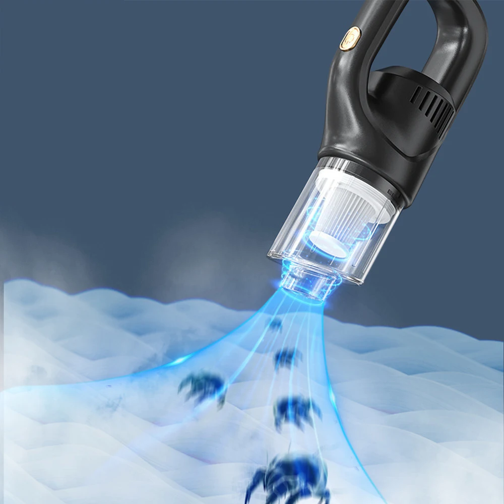 Portable Vacuum Cleaner Wireless Car Vacuum Cleaning 50000PA Cleaner for Home Car Dual Use Cleaning Tool