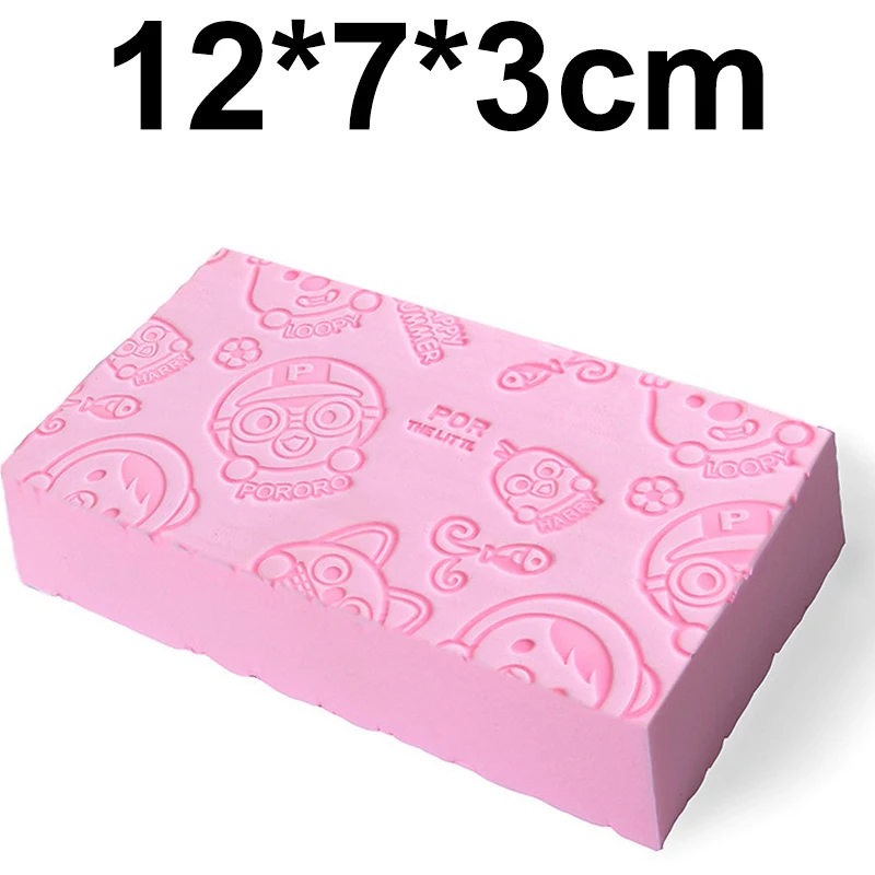 어린이 목욕 스폰지, 바디 각질 제거제, 각질 제거 마사지, 샤워 브러시 필링 스폰지, 매직 스폰지, 1 개