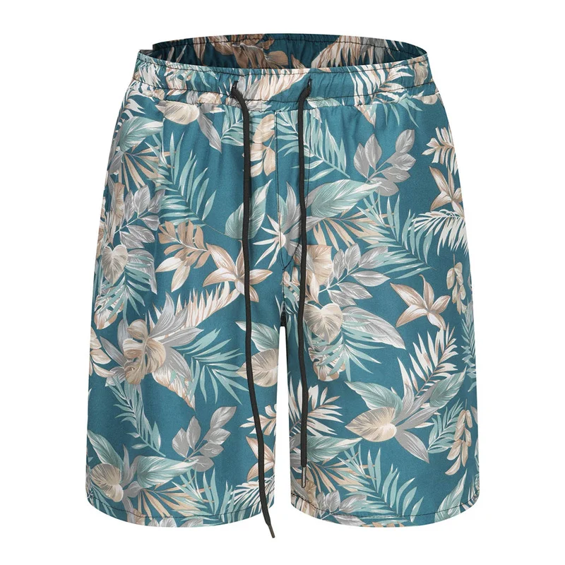 Parrot Palm Cocoanut Tree Beach Shorts Men Summer Short Pants 3D Flora Printed Board Trunks Swimsuit Woman 2023 homme Ice Shorts 4