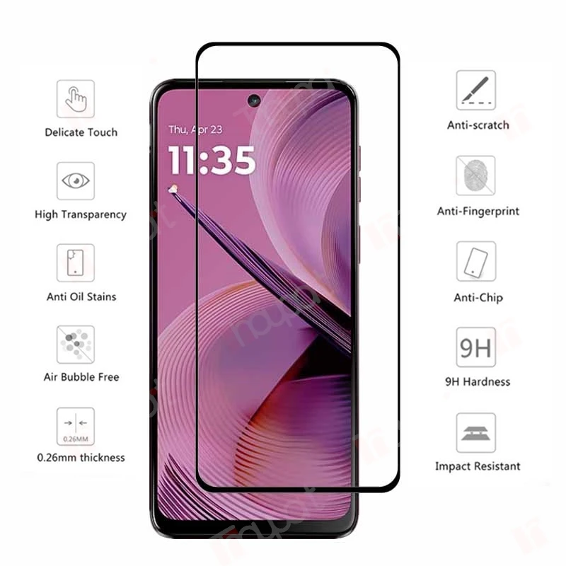 Next-Gen 9H Clear Tempered Glass Full Cover Screen Protector - Pack of 2/4