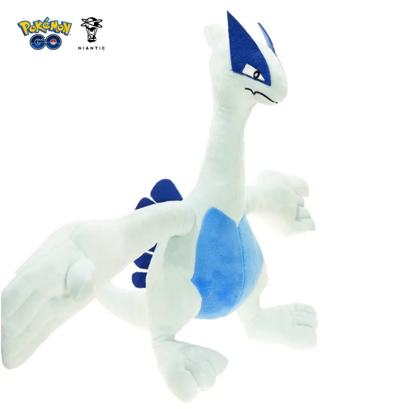 Classic Animated Pokemon Big Size Lugia Peluche Cuscino Per Dormire Peluche Accogliente Regalo Di Compleanno Per Bambini