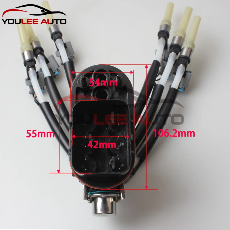 12568332 19210688 17113673 FJ503 Spider Fuel Injector 6 Cylinder For GMC Chevy Isuzu Oldsmobile 4.3L V6 1996-2005 Auto Parts