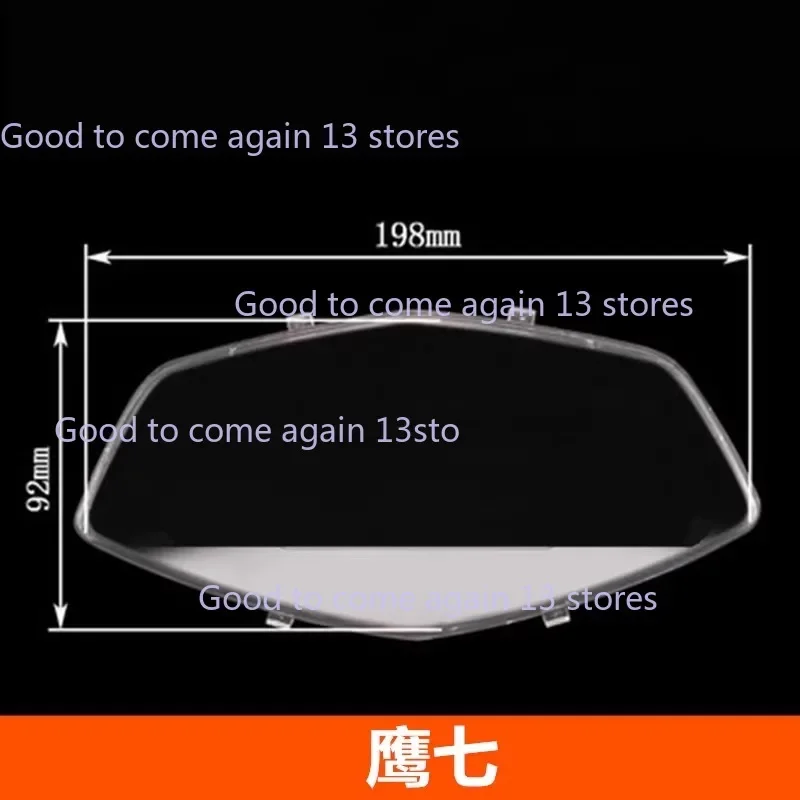 1pcs Motorcycle Speedometer Tachometer Dashboard Instrument Glass Plastic Lens Cover For Scooter Moped ATV Motocross motorcycle dashboard cover