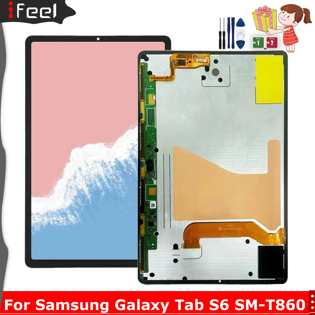 New For SAMSUNG Galaxy Tab S6 T860 T865 T865N T867 T866N 2019 10.5" SM ...