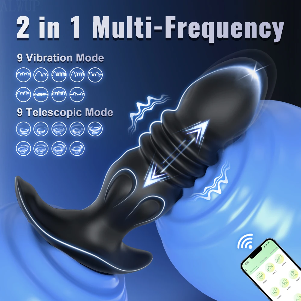 Anal Plug Vibrator Anal Toy Butt Plug Stimulator Masturbation Tools Penetration Vagina Vibrator Men Women 18