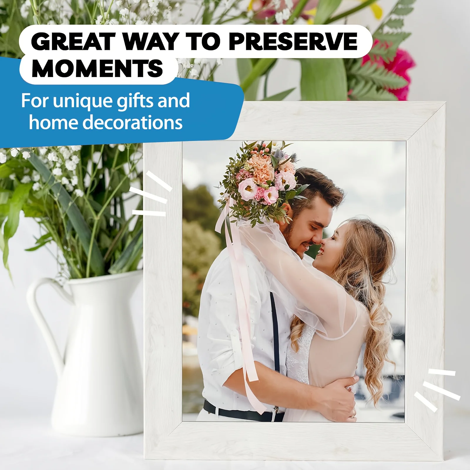 HUSPER A4 크기 20매 단면 광택 인쇄 용지, 200gsm 53lb 광택 인화지/잉크젯 인쇄용 인쇄 용지