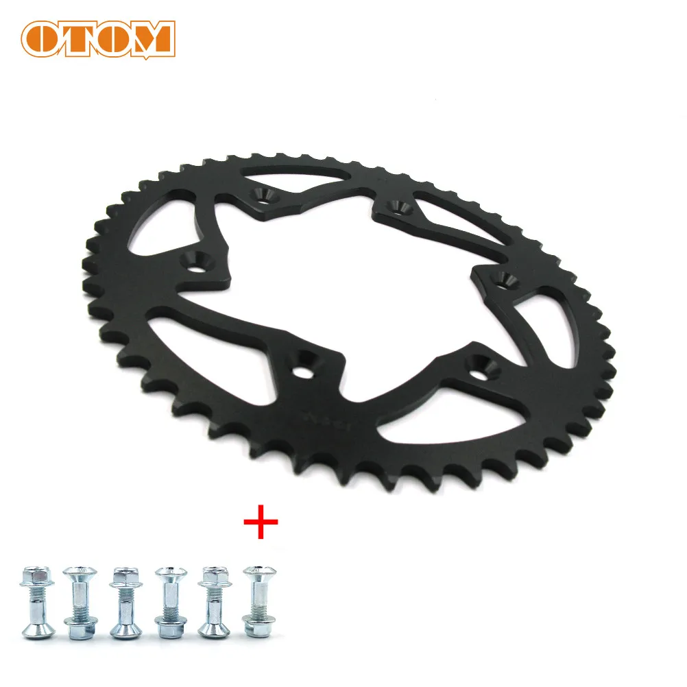 OTOM Chain Wheel 51T Bicycle Motorcycle Chain Sprockets Rear Back Crank Sprocket For HONDA CR125R CR250R CRF250F CRF450X CRF450R