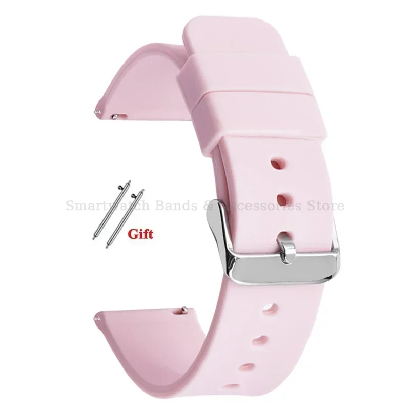 Versatile Silicone Quick Release Watch Strap - Multiple Size Options