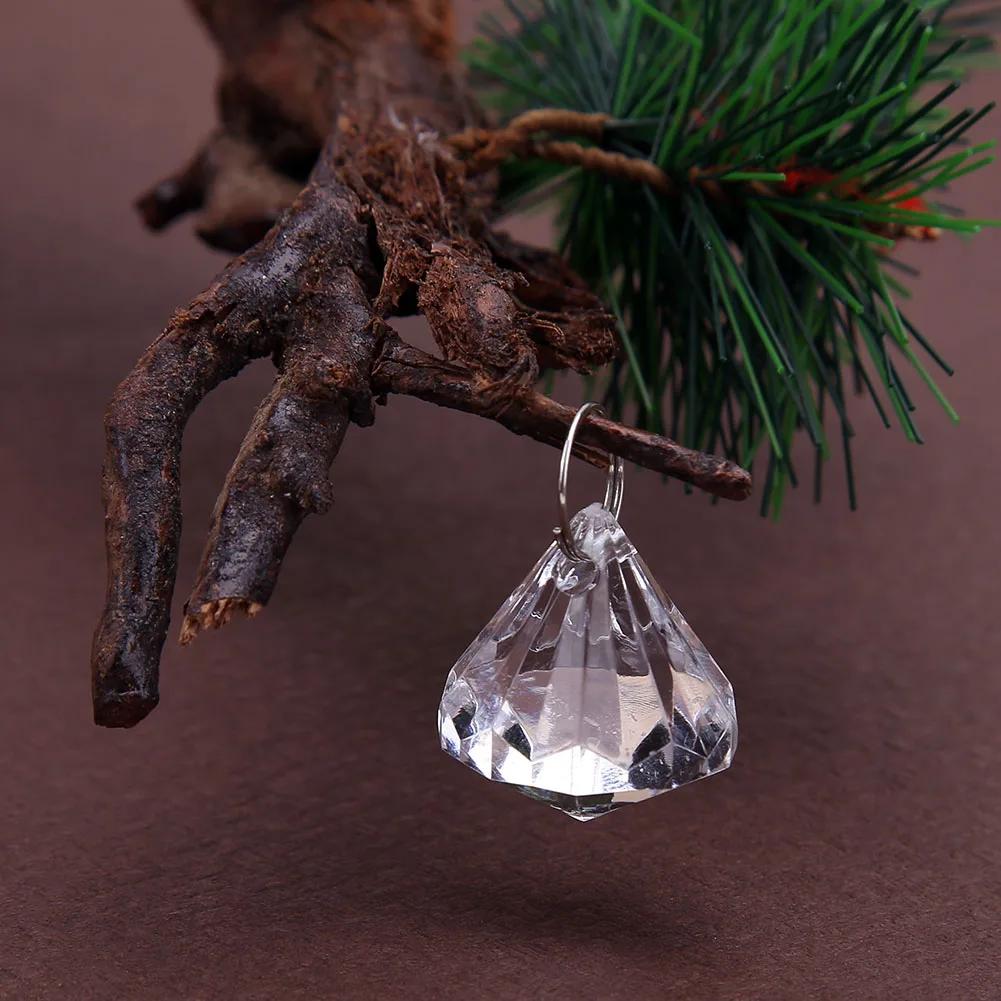 Acrylic Crystal Beads Wedding Party Decor Transparent Chandelier