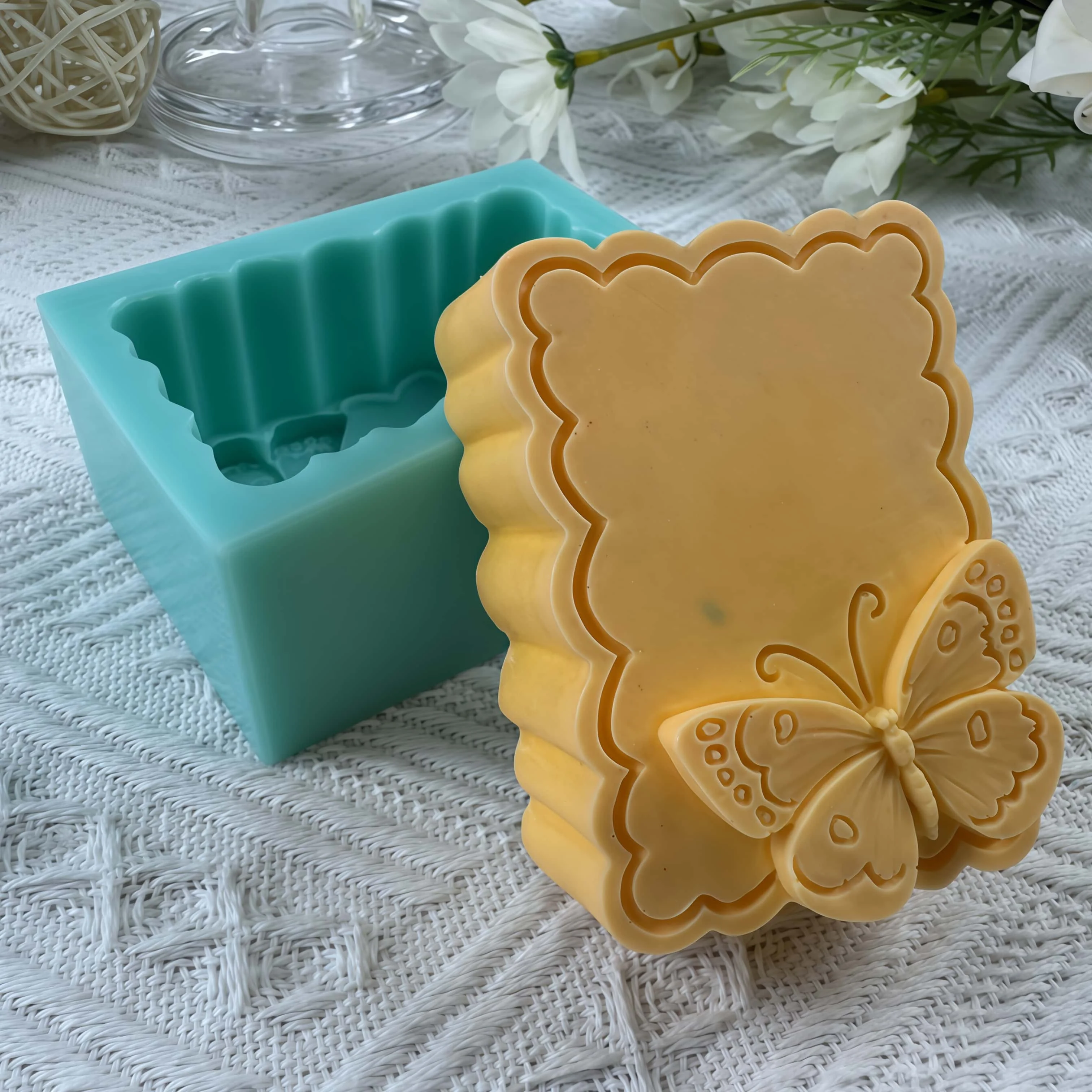 Butterfly Flower Silicone Mold 4