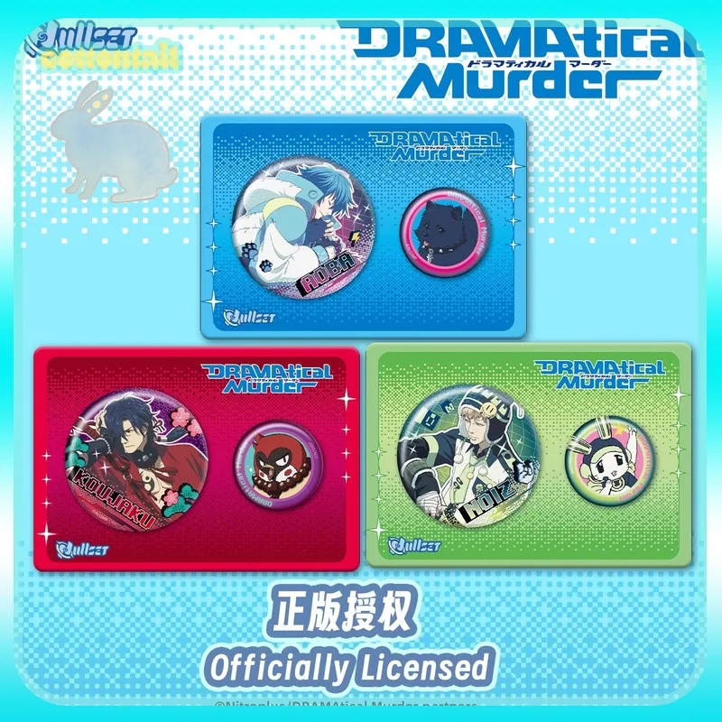 Original Nullset Dmmd Vol.2 Badge Set Aoba Koujaku Noiz Animation