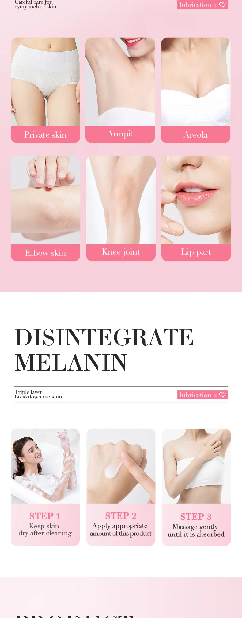 Fast Lightening Pink Lip Bleaching For Dark Lips Remove Melanin Lip Balm Sexy Rose Magic Lip Oil Whitening Moisturizing Makeup