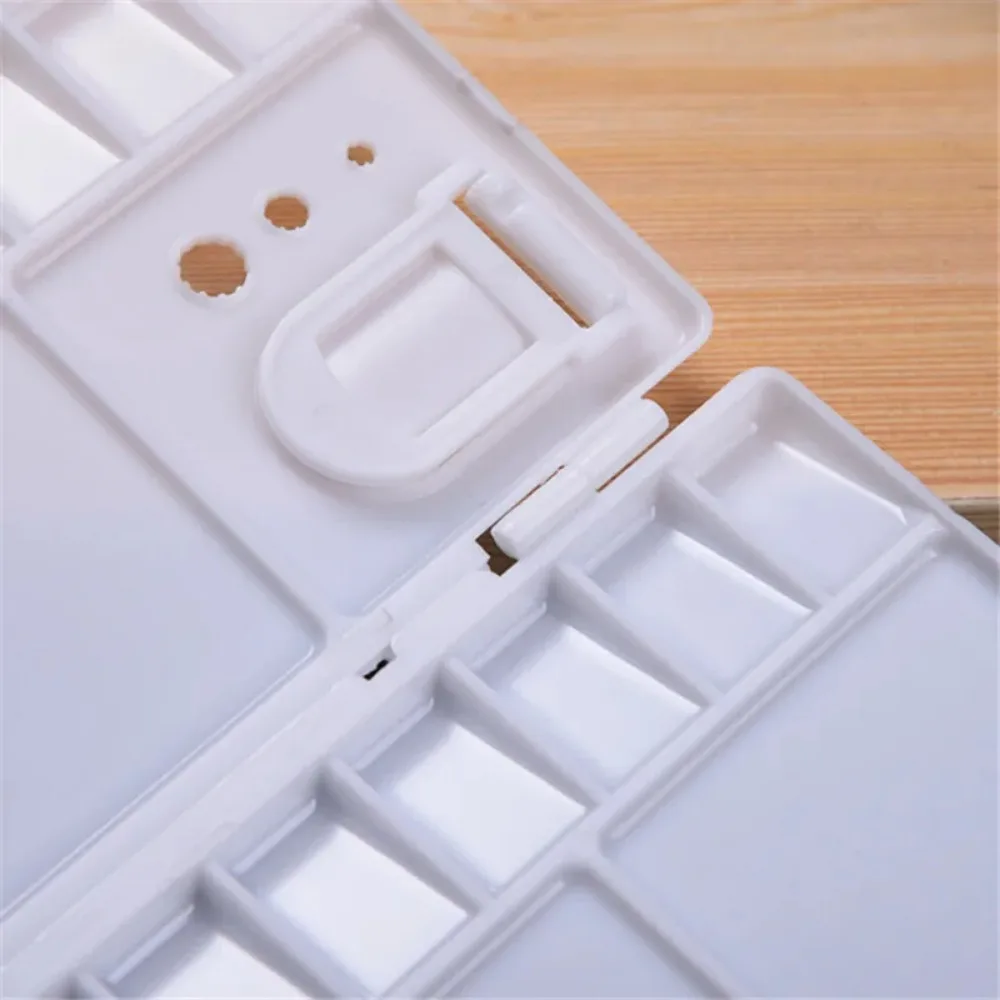 Large Art Paint Palette with 25 Grids Artist Oil Watercolor Plastic Tray for Painting Drawing Supplies And Organizer