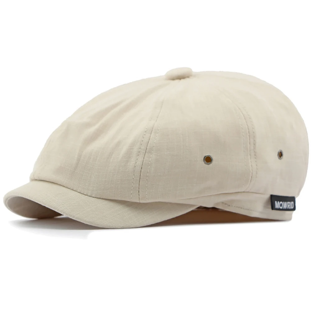 HT4375 Men Women Beret Cap Artist Painter Beret Hat Male Female Adjusted Casual Flat Cap Spring Summer Autumn Octagonal Cap Hat 6