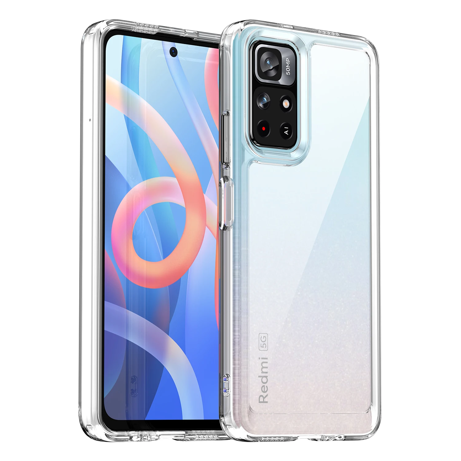 Shockproof Transparent Acrylic Case
