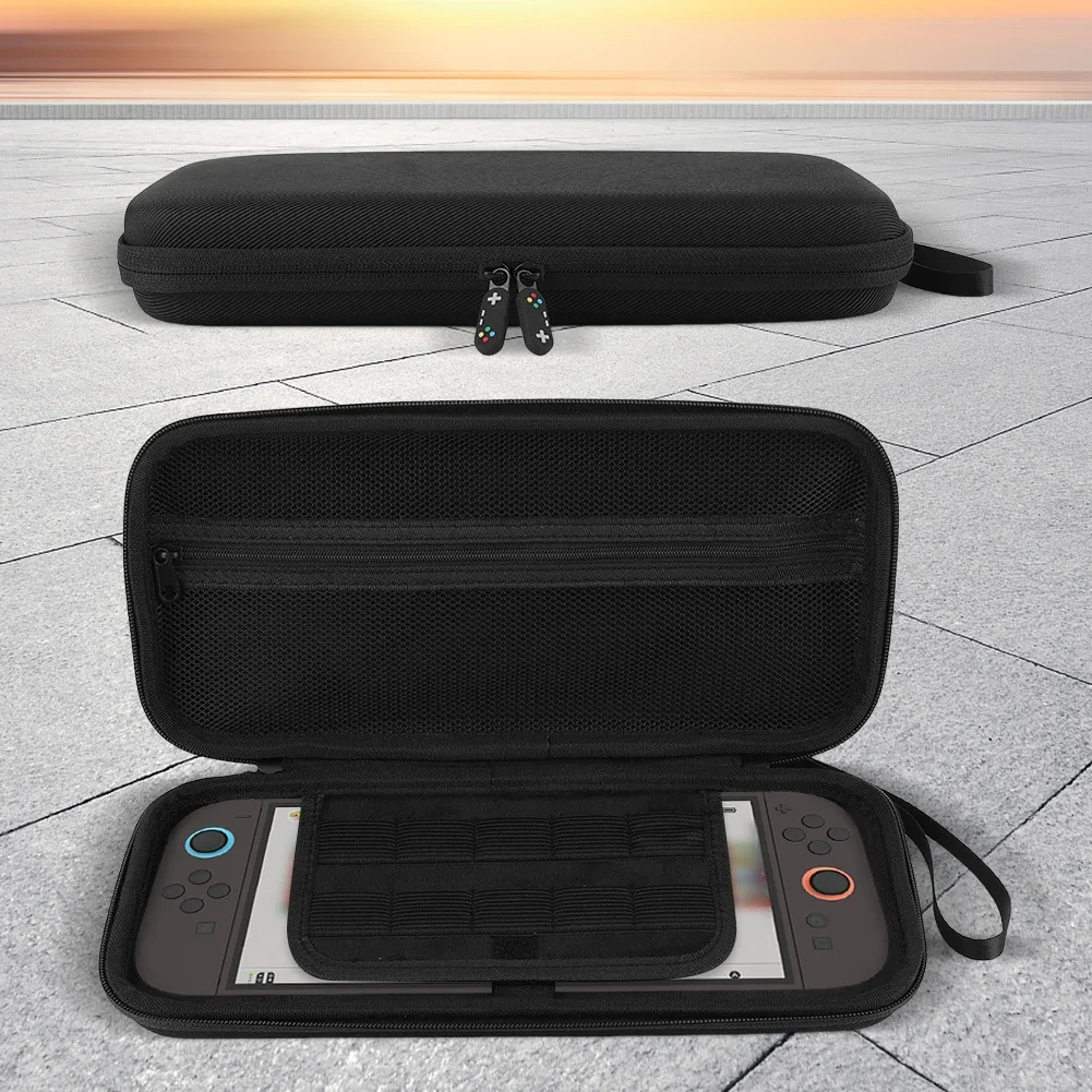 EVA Carrying Case & Screen Protector for Switch 2 Portable Storage Bag Shockproof EVA Hard Shell Protective Storage Hand Bag NS2
