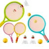 Hanging Table Tennis Trainer With Racket Mini Badminton Tennis Ball Parent-child Interactive Game Indoor Outdoor Kids Sports Toy 5