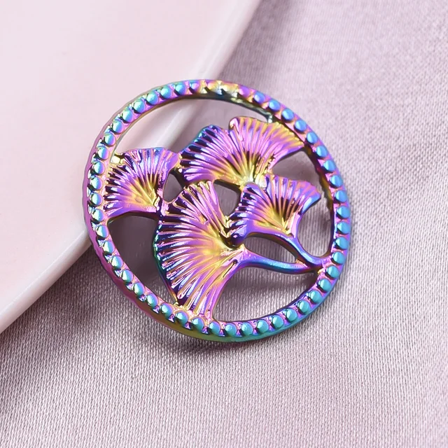 Stainless Steel Pendants Charm Nature Set 5pcs 34