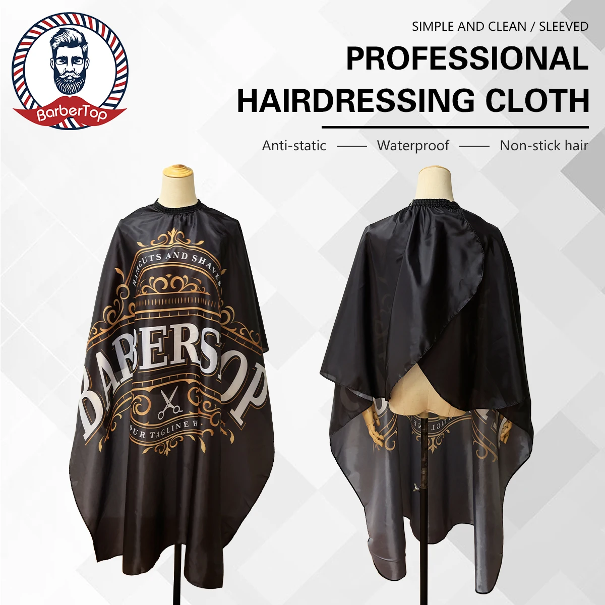 Barber Accessories Flag Style Barber Cape New Design Cutting Cape Hair  Salon - AliExpress