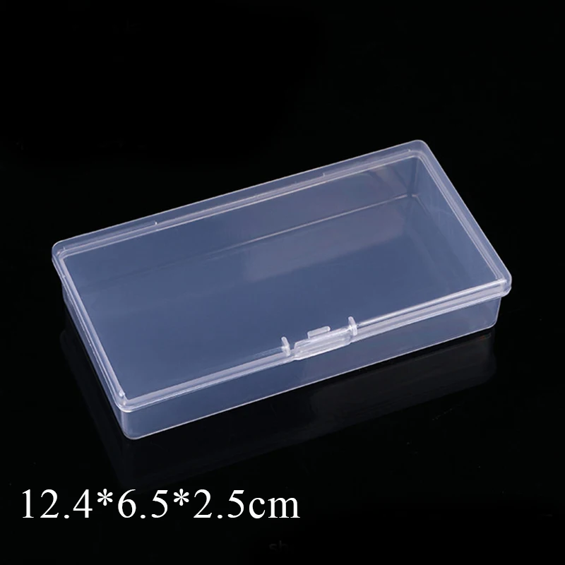 Transparent Storage Boxes Multifunctional Containers Small Clear Plastic  Box for Bank Card Jewelry Packaging Rectangular Case - AliExpress