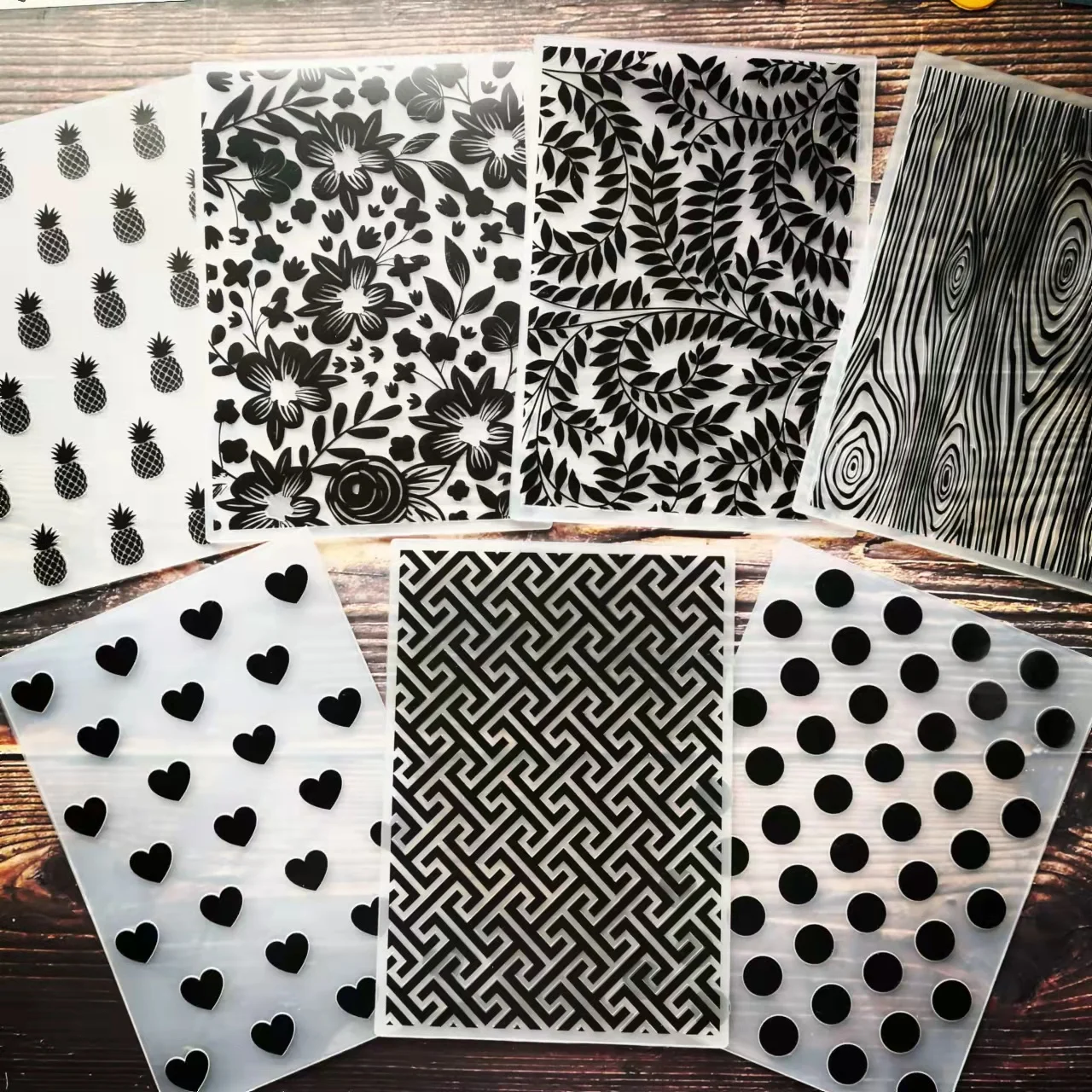 

Embossing Folder Junk Journal Scrapbooking Album Craft