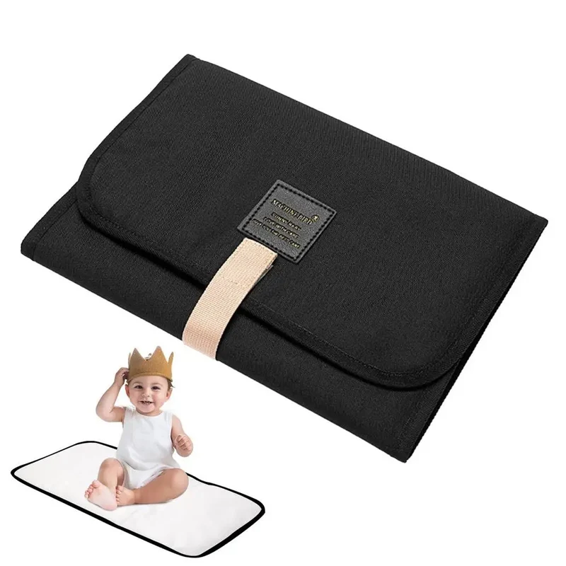 Foldable Baby Diaper Changing Pad Waterproof Newborn Diaper Pad Portable Toddler Changing Table Durable Nylon Baby Sheet