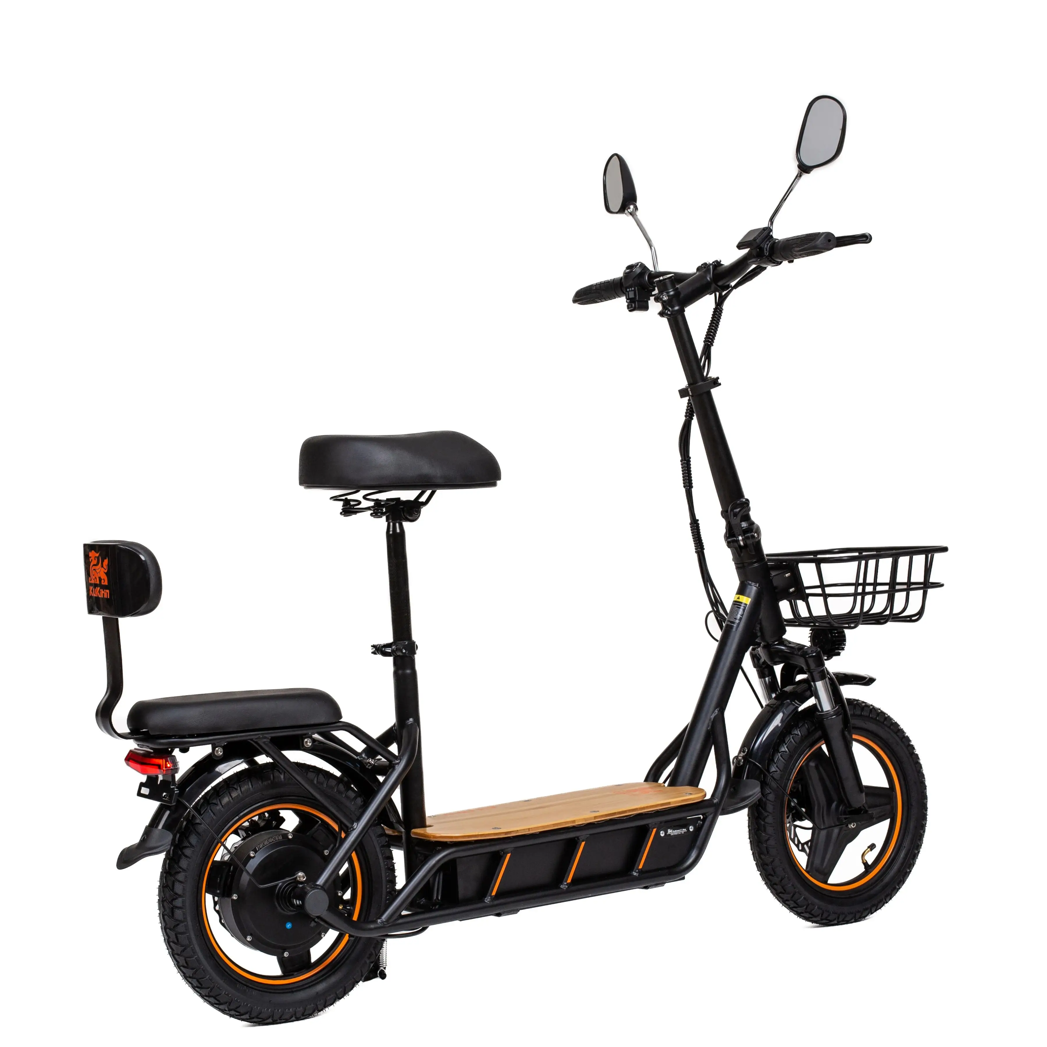 KuKirin C1 Pro Scooter elettrico 500W Motore 48V 26Ah Batteria 45 km Velocità massima con sedile 14" Pneumatico Scooter elettrico - immagine 2