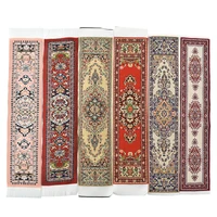 1/12 Dollhouse Accessories Carpet Rug Bed Runner Table Flug Embroidered For 1/12 Scale Doll House  #OR50- 1