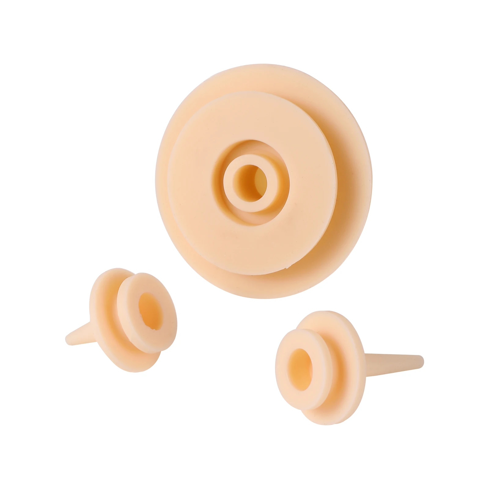 Newborn Pet Feeding Nipple For Dog Cat Hamster Parrot Feeding Pacifier Medicine Pets Oral Syringe With Silicone Nipple