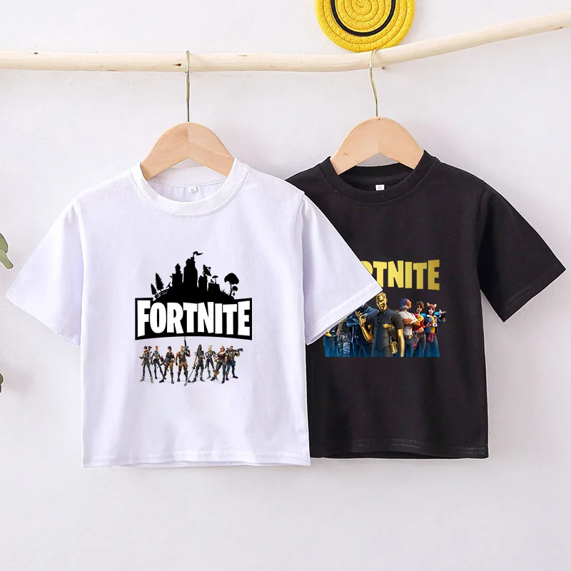Shirt Fortnite Baby Grow Fortnites Boys Short Sleeve Tops Hot Game - Main Image