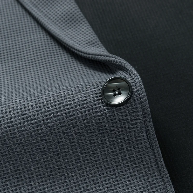 Casual Suit Men High Elastic Non-ironing Small Suit Spring and Autumn Top Casual Jacket Business Mens Clothing