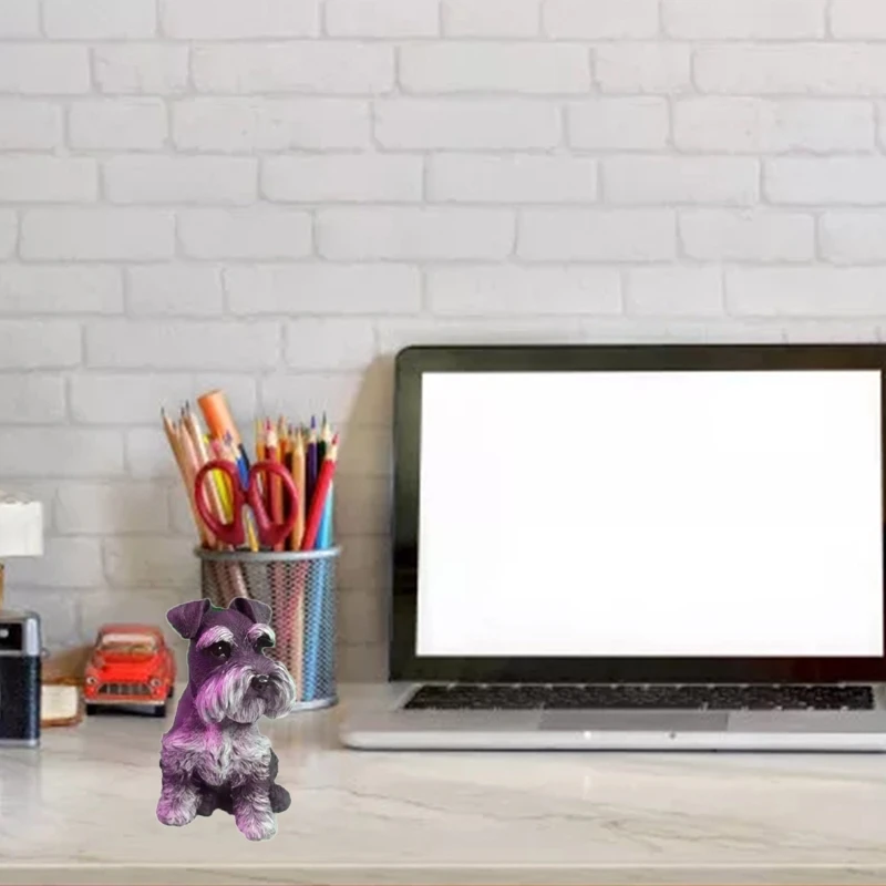 DIY Silicone Resin Mold Tablets Molds Scented Ornaments Lovely Dog Epoxy Casting Molds Handmade Drop shipping