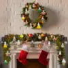 1Pc Clear Plastic Christmas Ball Bottle Filled Ornament Xmas Tree Hanging Pendant Xmas Party Home Decor Gift for Drink Juice 6
