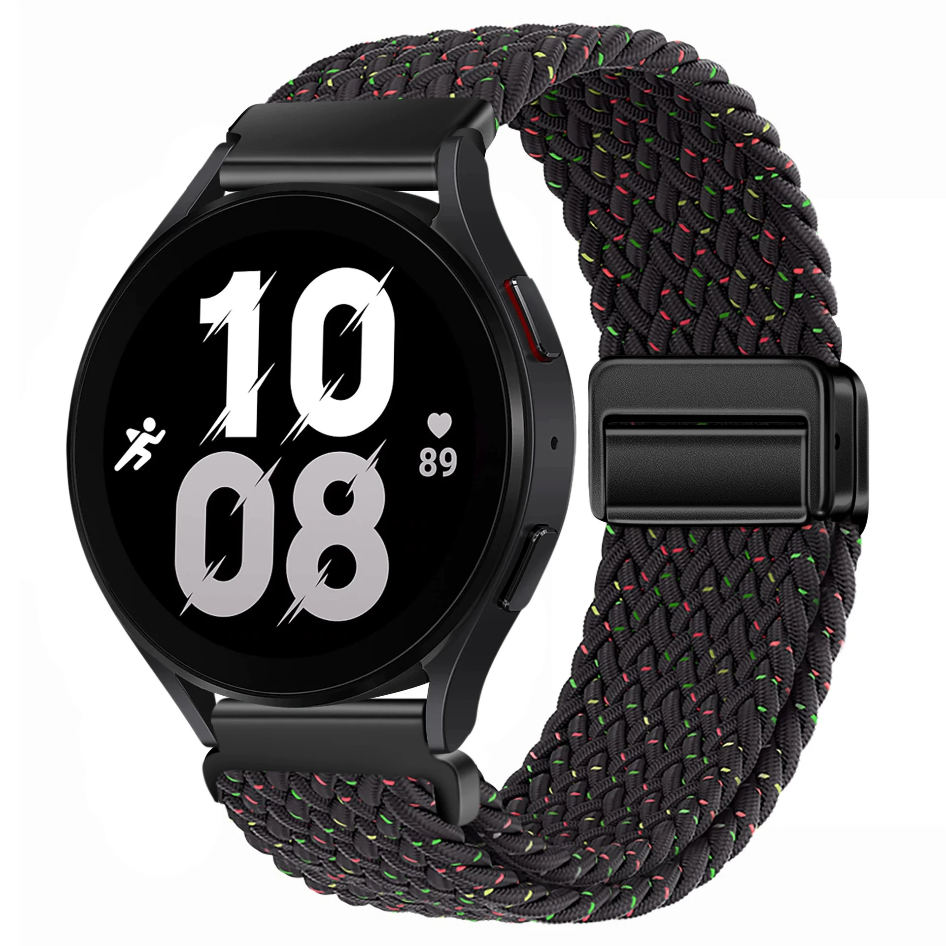 Magnetic Braided Nylon Watch Strap - Multiple Sizes Available