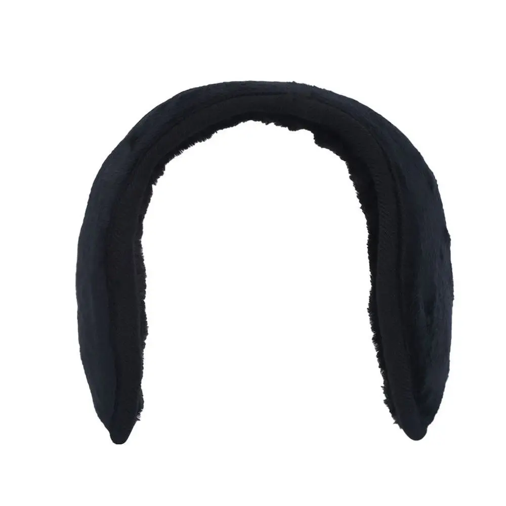 Gift Muff Men Warmer Band Grip Fleece Wrap Earmuff Black