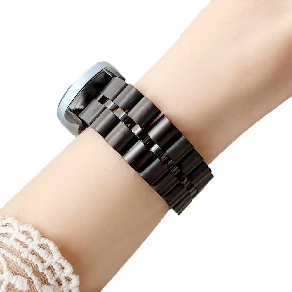 Elegant Stainless Steel Smart Band Wrist Bracelet