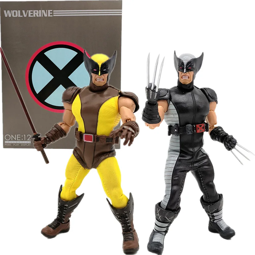 In Stock One:12 Collective Wolverine Brown Wolverine Action Figure