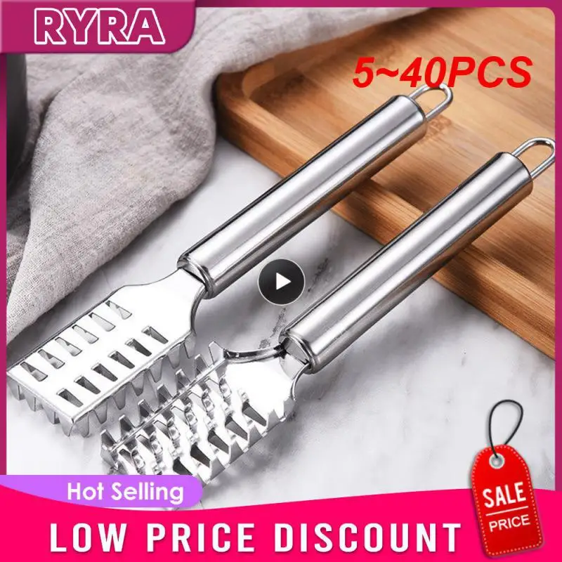 

5-40 шт., портативные рыболовные Весы из нержавеющей стали