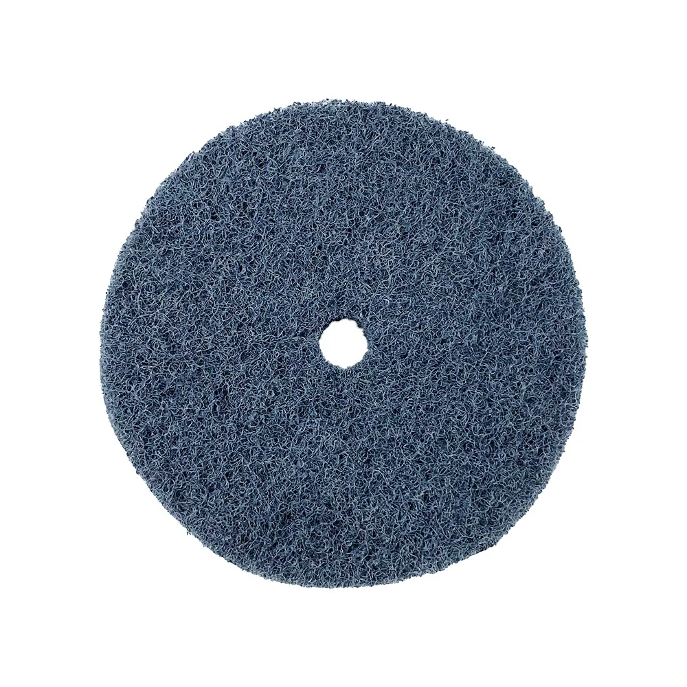 75mm Diameter 3-Inch Non-Woven Polishing Wheel Nylon Fiber Wheel for Small Bench Mill Grinding Machine Rotary Tool