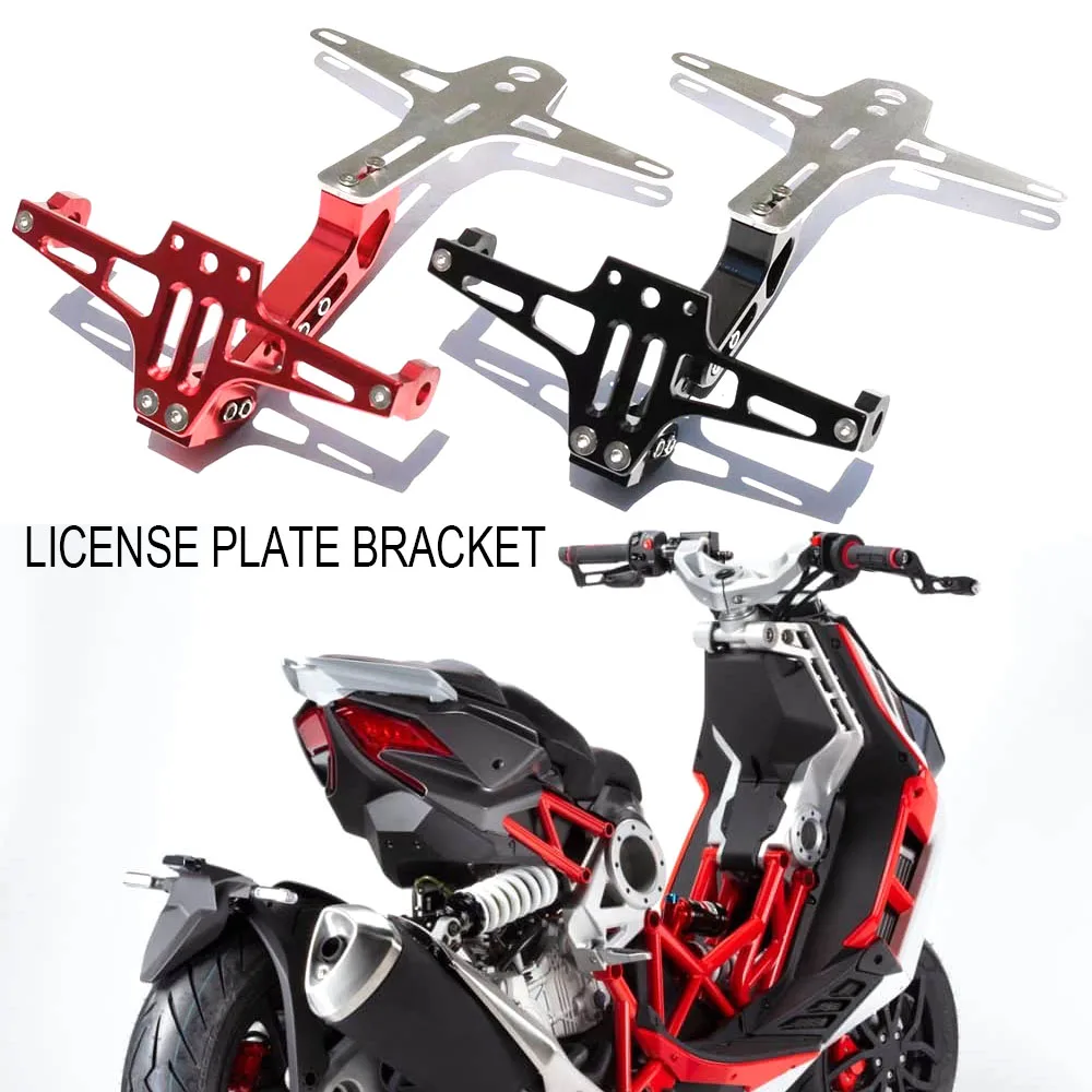 

Fit Italjet Dragster 200 / 250i / 125 / 400 License Plate Bracket Turn Signal Bracket License Plate Lamp For Italjet Dragster