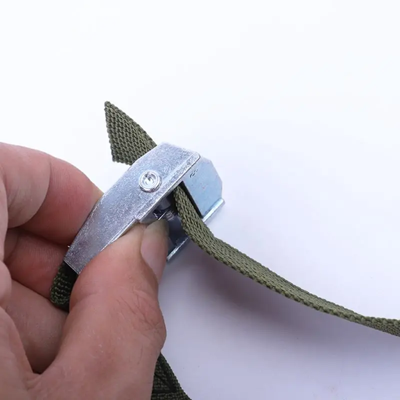 2M Buckle Tie-Down Belt cargo straps for Car motorcycle bike With Metal Buckle Tow Rope Strong Ratchet Belt for Luggage Bag