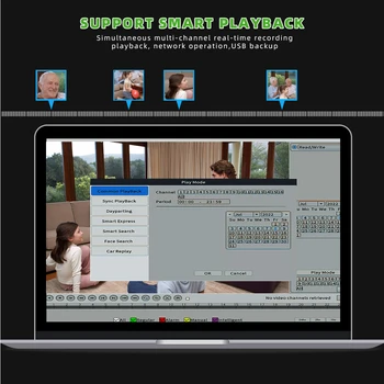 XMeye 16ch NVR 4K Network Video Recorder Register H.265+ 1 HDD 24/7 Recording IP Camera P2P System Security Face - Thumbnail 3