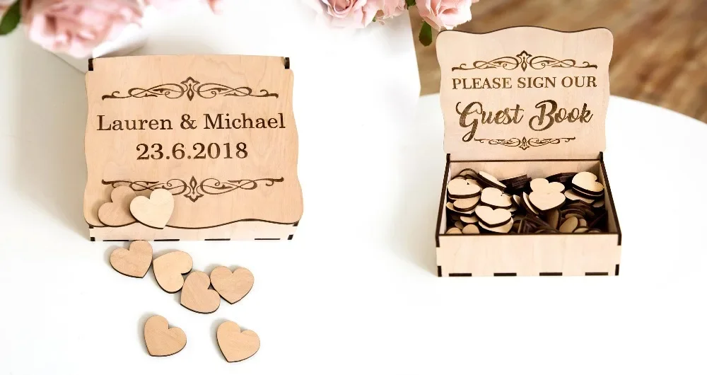 Wooden Wedding Fishtank Guest Book, Sea themed party Drop Box,fishes Guest Book Alternative, wedding Book.